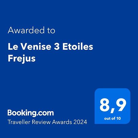 Le Venise 3 Etoiles Frejus Apartment Saint Aygulf Bagian luar foto